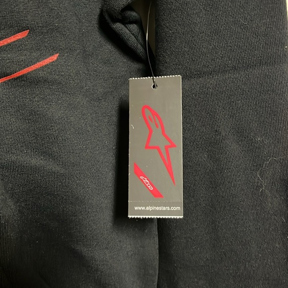 Alpinestars Men’s Hatfields Zip Fleece Black Size Small NWT - Picture 4 of 7